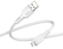Кабель Ridea RC-CO10 CommonPro USB-A - Lightning 12w 2.4a 1м cable White - фото Кабель Ridea RC-CO10 CommonPro USB-A - Lightning 12w 2.4a 1м cable White