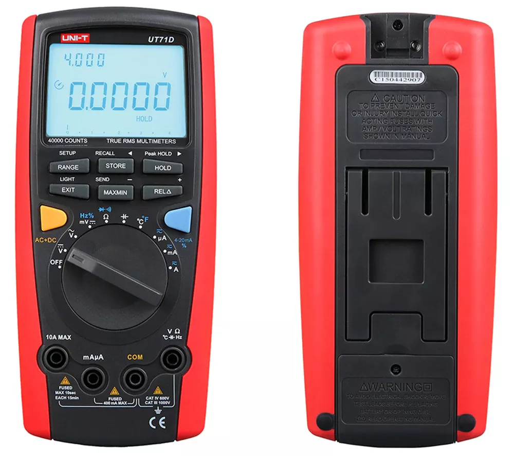 Мультиметр UNI-T UT71E - фото 2
