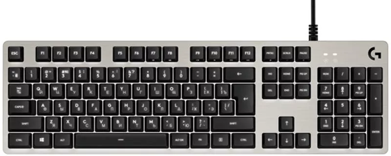 Клавіатура Logitech G413 Silver USB (920-008516) - фото 1