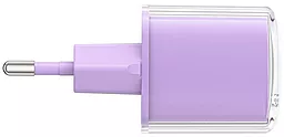 Сетевое зарядное устройство AceFast A53 30w PD/QC GaN USB-C home charger alfalfa purple - миниатюра 6