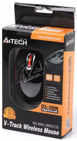 Компьютерная мышка A4Tech G3-300N Orange - фото 5