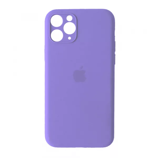 Чехол Silicone Case Full Camera для Apple iPhone 11 Pro Max Lilac - фото 1