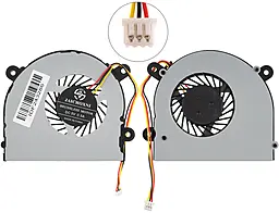 Вентилятор (кулер) для ноутбука MSI S6000, X600, Clevo 7872, C4500 (DFS491105MH0T) DC 5V, 3pin - фото Вентилятор (кулер) для ноутбука MSI S6000, X600, Clevo 7872, C4500 (DFS491105MH0T) DC 5V, 3pin
