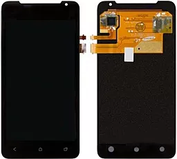 Дисплей HTC One J (Z321e) з тачскріном, Black - фото Дисплей HTC One J (Z321e) з тачскріном, Black