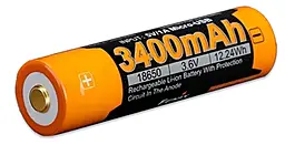 Аккумулятор Fenix 18650 3400 mAh Type-C TipTop - фото Аккумулятор Fenix 18650 3400 mAh Type-C TipTop