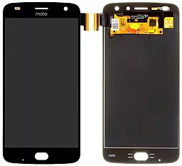 Дисплей Motorola Moto Z2 Play (XT1710-01, XT1710-02, XT1710-07, XT1710-08, XT1710-09, XT1710-10) з тачскріном, оригінал, Black