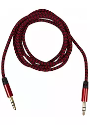 Аудио кабель Ultra AUX mini Jack 3.5mm M/M Cable 1 м red (UC74-0100) - миниатюра 3