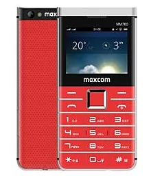 Мобильный телефон Maxcom MM760 Red - фото Мобильный телефон Maxcom MM760 Red