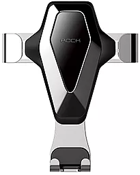 Держатель Rock Universal Gravity Air Vent Car Mount Silver - фото Держатель Rock Universal Gravity Air Vent Car Mount Silver