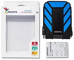 Внешний жесткий диск ADATA DashDrive Durable HD710 Pro 1TB (AHD710P-1TU31-CBL) Blue - миниатюра 5