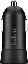 Автомобильное зарядное устройство Belkin 12W 2.4A USB-A + Lightning Cable Black (F8J177DS04-BLK) - миниатюра 5