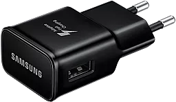 Сетевое зарядное устройство с быстрой зарядкой Samsung Fast Charge + Type-C USB Cable Black (EP-TA20EBECGRU) - миниатюра 2
