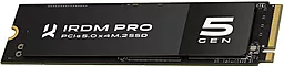 Накопичувач SSD GooDRam IRDM PRO GEN 5 1TB M.2 2280 PCIe Gen5 x4 NVMe 3D TLC (IRP-SSDPR-P54S-1K0-80) - фото Накопичувач SSD GooDRam IRDM PRO GEN 5 1TB M.2 2280 PCIe Gen5 x4 NVMe 3D TLC (IRP-SSDPR-P54S-1K0-80)