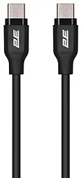 Кабель 2E Glow USB Type-C - Type-C 60w 3a 1м PD cable Black (2E-CCCC-BL) - фото Кабель 2E Glow USB Type-C - Type-C 60w 3a 1м PD cable Black (2E-CCCC-BL)