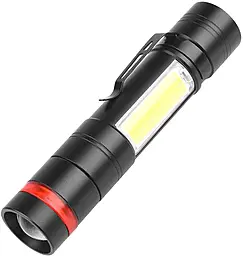 Фонарик аккумуляторный Quantum Assistant-M 3W LED+COB c функцією powerbank (QM-FL1033) - фото Фонарик аккумуляторный Quantum Assistant-M 3W LED+COB c функцією powerbank (QM-FL1033)