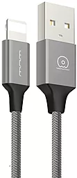 Кабель USB WUW X86 12w 2.4a Lightning cable gray