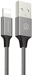 Кабель WUW X86 USB-A - Lightning 12w 2.4a 1м cable Gray