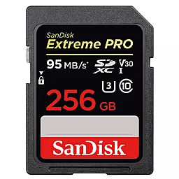Карта памяти SanDisk SDXC 256GB Extreme Pro Class 10 UHS-I U3 V30 (SDSDXXG-256G-GN4IN)