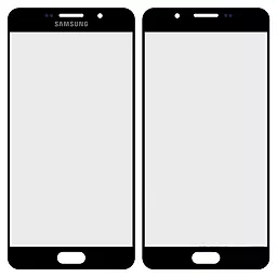 Корпусне скло дисплея Samsung Galaxy A7 A710F, A710FD, A710M, A710Y, A7100 2016 (з OCA плівкою) Black - фото Корпусне скло дисплея Samsung Galaxy A7 A710F, A710FD, A710M, A710Y, A7100 2016 (з OCA плівкою) Black