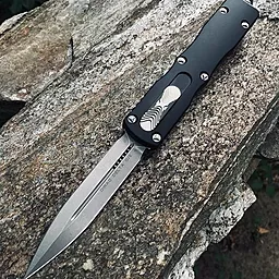 Ніж Microtech Dirac Delta Double Edge Black Blade (227-1) - мініатюра 5 Ніж Microtech Dirac Delta Double Edge Black Blade (227-1) - мініатюра 5