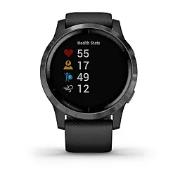 Смарт-годинник Garmin vivoactive 4 Black/Slate (010-02174-13/010-02174-11) - фото Смарт-годинник Garmin vivoactive 4 Black/Slate (010-02174-13/010-02174-11)