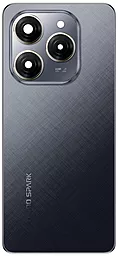 Задняя крышка корпуса Tecno Spark 20 Pro со стеклом камеры, Original Moonlit Black - фото Задняя крышка корпуса Tecno Spark 20 Pro со стеклом камеры, Original Moonlit Black