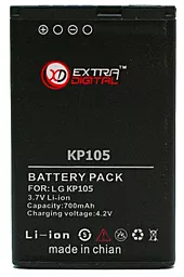 Аккумулятор LG KP105 / LGIP-430A (600 mAh) ExtraDigital
