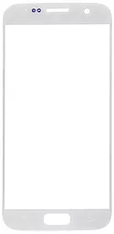 Корпусне скло дисплея Samsung Galaxy S7 G930F, G930FD (original) White