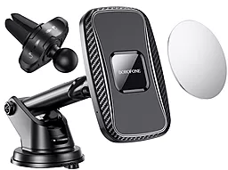 Держатель магнитный Borofone BH35 Magnetic Holder Black - фото Держатель магнитный Borofone BH35 Magnetic Holder Black