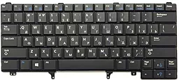 Клавіатура для ноутбуку Dell Latitude E5420, E6320, E6330, E6430 RU/ENG, без джойстика Black - мініатюра 2 Клавіатура для ноутбуку Dell Latitude E5420, E6320, E6330, E6430 RU/ENG, без джойстика Black - мініатюра 2