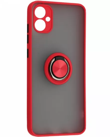 Чехол 1TOUCH Gingle Ring Case для Samsung Galaxy A05 (A055) Red - фото 1