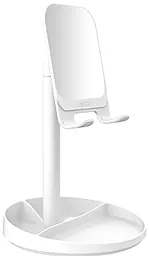 Настільний тримач XO C42 Desktop Holder White Silver - фото Настільний тримач XO C42 Desktop Holder White Silver