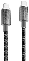 Кабель Proove Spectral USB Type-C - Lightning 27w 3a 1м PD сable Gray - фото Кабель Proove Spectral USB Type-C - Lightning 27w 3a 1м PD сable Gray