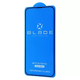 Защитное стекло Blade Antistatic Series Full Glue для Apple iPhone 13, iPhone 13 Pro, iPhone 14, iPhone 16e, iPhone 17e Black