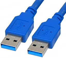 Кабель (шлейф) EasyLife USB 3.0 AM-AM 1.5M Blue
