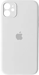 Чехол Silicone Case Full Camera для Apple iPhone 12 Mini White