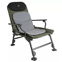 Кресло раскладное Bo-Camp Carp Black/Grey/Green (1204100) - фото Кресло раскладное Bo-Camp Carp Black/Grey/Green (1204100)