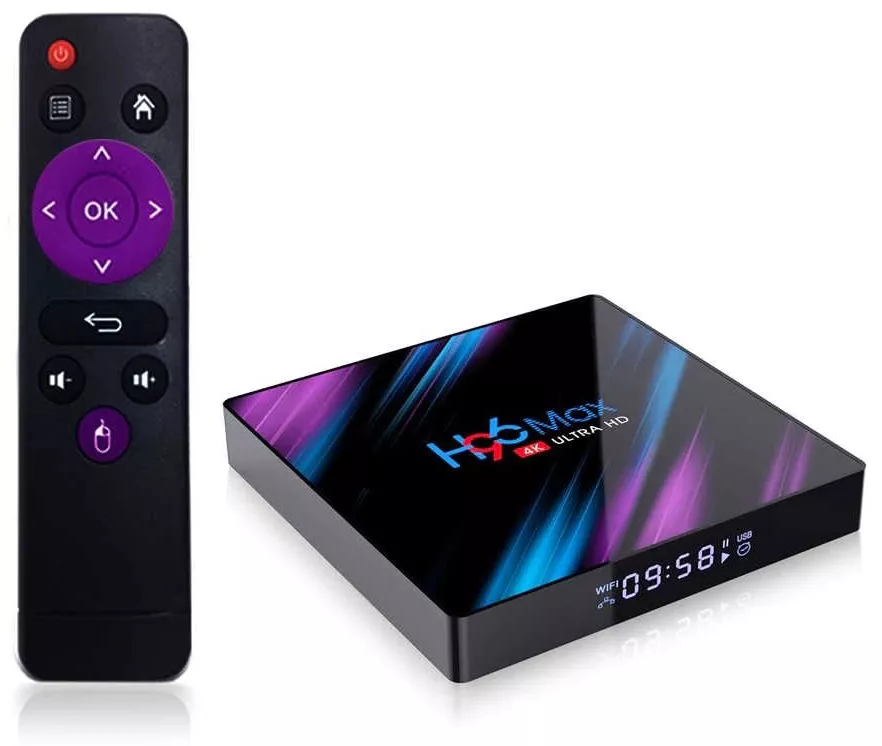 Smart приставка Android TV Box H96 Max 4/32 GB - фото 1