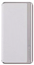 Повербанк Momax iPower Elite+ External Battery Pack 8000mAh QC2.0 Emboss White (IP52BW) - фото Повербанк Momax iPower Elite+ External Battery Pack 8000mAh QC2.0 Emboss White (IP52BW)