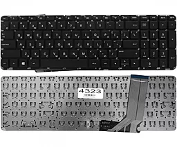 Клавіатура для ноутбуку HP ENVY 15-J 17-J 15-J000 17-J000 без рамки Прямий Enter чорна