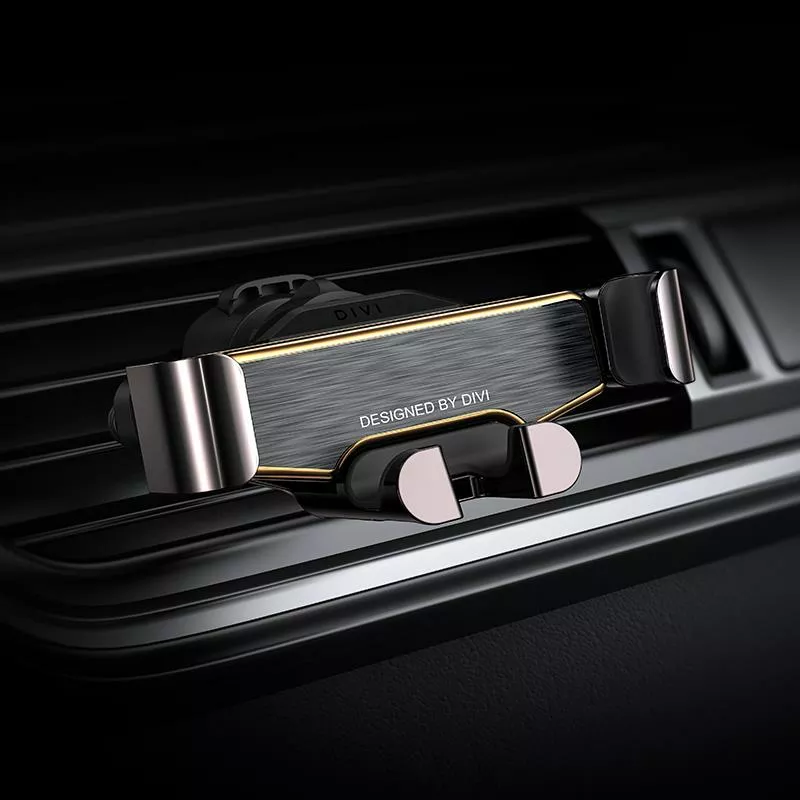 Держатель с автозажимом DIVI Q624 Gold - фото 4