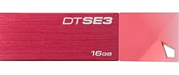 Флешка Kingston DTSE3 16 GB (KC-U6816-3YR/KC-U6816-4CR) Red - фото Флешка Kingston DTSE3 16 GB (KC-U6816-3YR/KC-U6816-4CR) Red