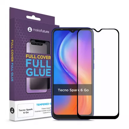 Захисне скло MAKE для Tecno Spark 6 Go (MGF-TS6G) - фото 1