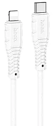 Кабель Hoco X67 Nano USB Type-C - Lightning 20w 3a 1м PD сable White - фото Кабель Hoco X67 Nano USB Type-C - Lightning 20w 3a 1м PD сable White