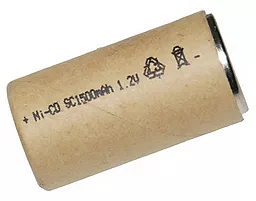 Батарейка  Ni-Cd SC 1.2V (Ni-Cd ) (1500mAh)