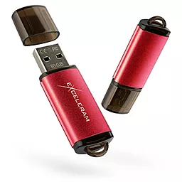 Флешка Exceleram 8GB A3 Series USB 2.0 (EXA3U2RE08) Red