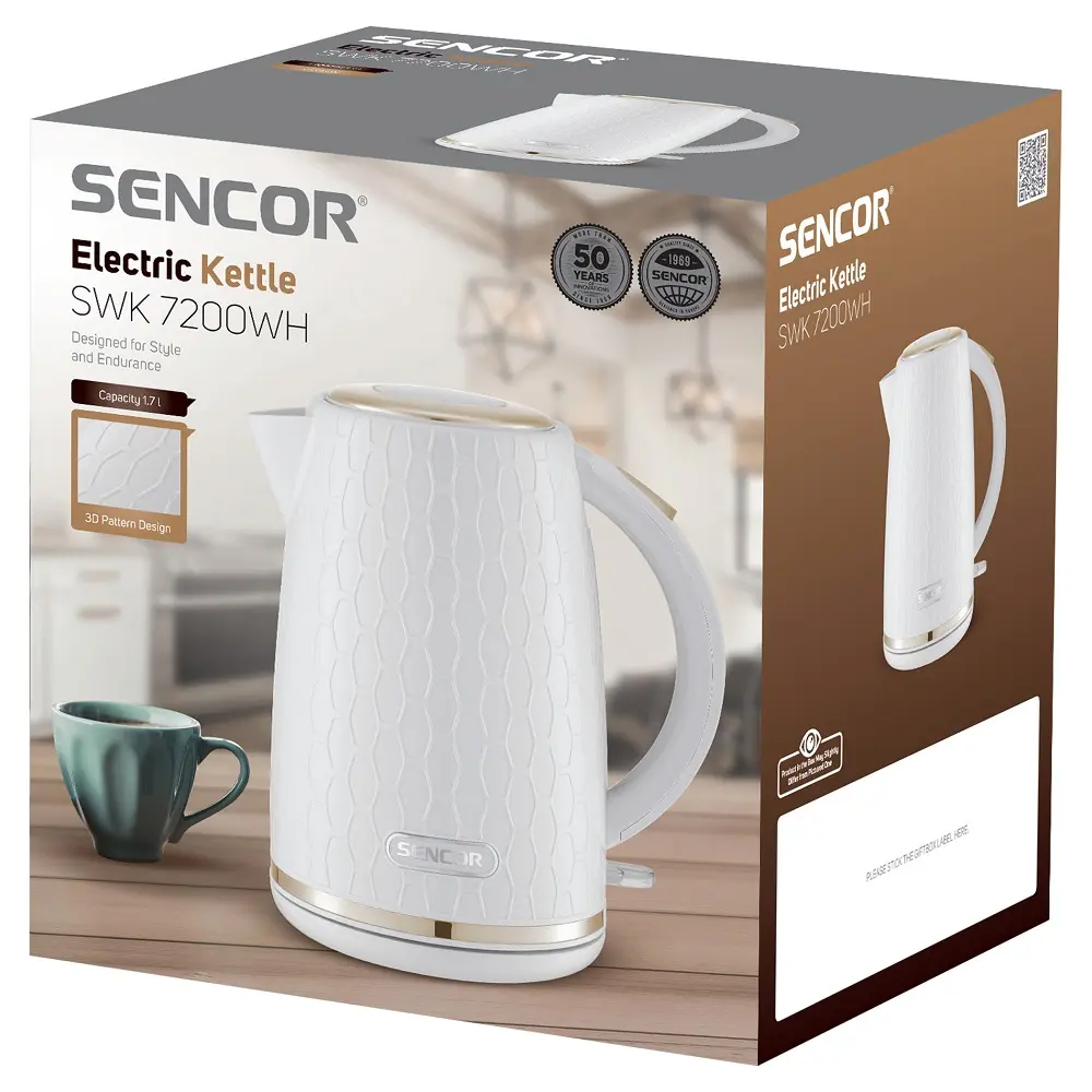 Kettle/plast SENCOR SWK 7200WH - фото 2