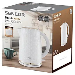 Kettle/plast SENCOR SWK 7200WH - миниатюра 2 Kettle/plast SENCOR SWK 7200WH - миниатюра 2