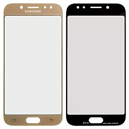 Корпусне скло дисплея Samsung Galaxy J5 J530F 2017 (original) Gold