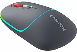 Компьютерная мышка Canyon MW-22 (CNS-CMSW22DG) dark gray - фото Компьютерная мышка Canyon MW-22 (CNS-CMSW22DG) dark gray